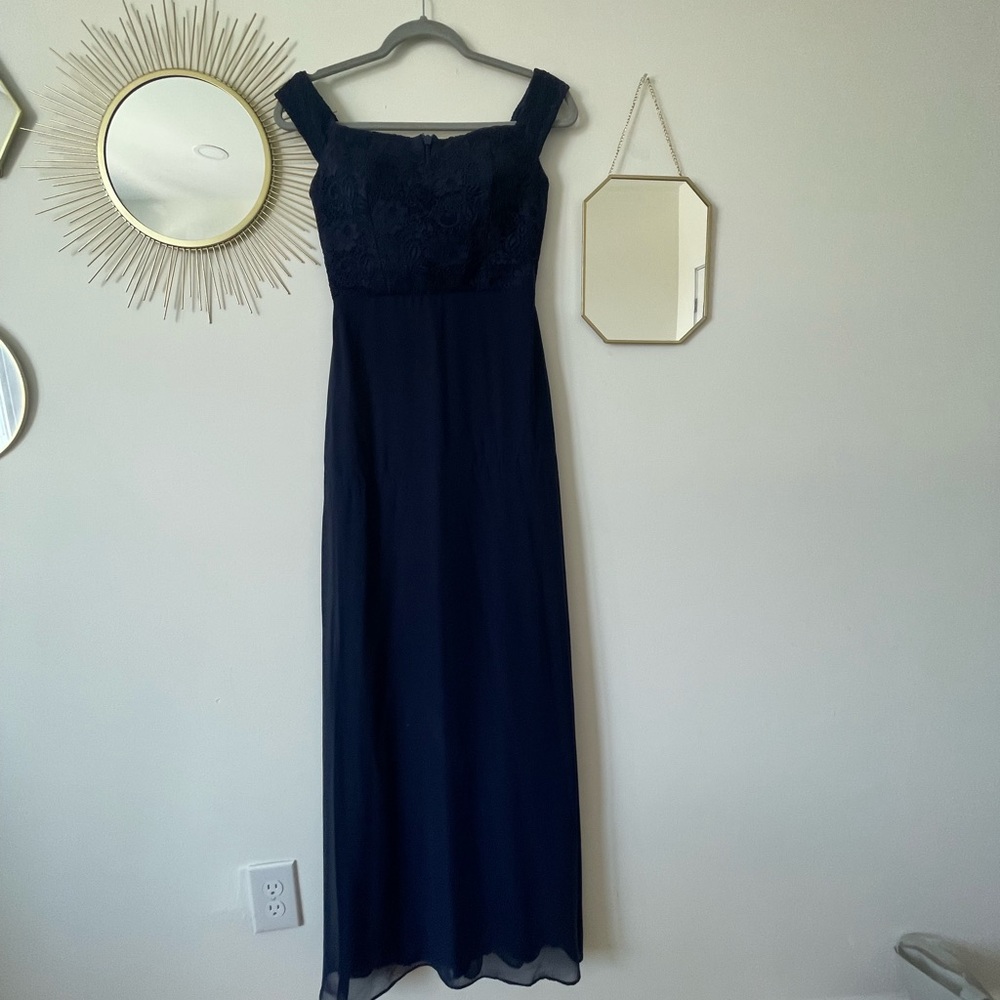 Off the shoulder formal dress